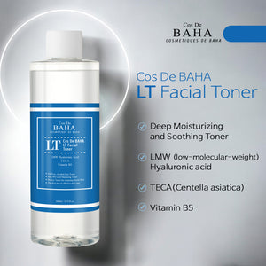 Low Molecular Hyaluronic Acid Toner for Face - Anti Aging + Fine Line + Intense Hydration + facial moisturizer + Visibly Plumped Skin 16.9 Fl Oz (500ml)