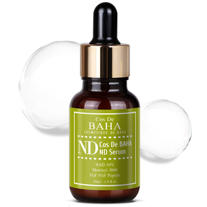 10% NAD+ & Matrixyl 3000 & EGF & FGF Serum for Face/Neck - Anti-Aging, Wrinkle Reduction, Soothing, Hydrating, 1 Fl Oz